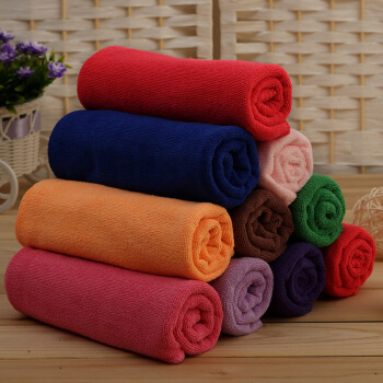 Mufan towel bath towel home textile cleaning small square towel cleaning square towel - Green