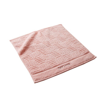 Tayohya / multi sample house cotton towel for boys and girls babyfacial cleansing facial towel bath towel for adults and couples elegant jacquard soft skin friendly absorbent square towel Pink