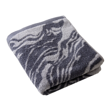 Multi sample house quiet sea jacquard coral series cotton absorbent facial towel thickened wash facial cleansing towel bath towel stone grey facial towel 78 * 34