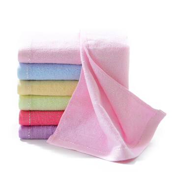 Bamboo 100 bamboo fiber towel face cleaning beauty skin care water absorption face cleaning face cleaning big towel b8058 silver edge pink 34 * 76cm