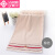 Jieliya towel child towel cottonsoft absorbent cute baby small towel simple solid color Teddy cotton face cleaning towel three pack - brown 50 * 25cm