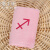 Jieliya cotton facial towel for couples at home personality constellation towel Sagittarius pink 76 * 35cm