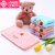 Jieliya child towel cute teddy bear cartoon little towel baby facial cleaning face towel children's towel 6762 green 1 piece 25 * 50cm