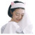 Grace towel home textile lovely headband facial cleaning hair band set female make-up headwear sports hair band bath headband 2 cat ears Headband White + grey