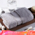 Jiabai cotton towel plain color twistless cotton thickened soft absorbent facial cleansing dry hair towel dark gray 34cm * 76cm / 150g / strip