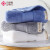 Great towel of Grace Hotel cottonacial cleaning 140g thickened soft absorbent class a 3-piece light grey + dark blue (2-piece) 78 * 34cm