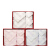 Tayohya multi sample house grid gauze cotton square towel towel bath towel set Towel Gift Box gray