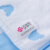 Jieliya small towel cottonauze cute bear child square towel 4 Baby facial cleansing children's towel 8843 Blue 4