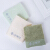 Jieliya towel regenerated fiber towel soft water absorption embroidery small square towel newborn baby small towel baby bibs office facial cleaning facial towel dark green square towel