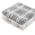 Tayohya cotton England full towel bath towel gift box 3-piece bath towel plus towel set grey