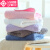 Grace towel home textile cotton cleaning towel class a standard thickened soft water absorbent facial towel 3 in white 1 + pink 1 + Purple 1 76 * 34cm