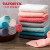Tayohya cotton towel home textile cotton fluffy soft skin care strong absorbent wipe sweat towel facial cleaning towel adult couple bath towel light grey