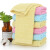 Top grade bamboo cotton towel plain color back sub grid towel facial cleaning towel wedding back gift towel labor protection welfare towel Cotton Towel 100g optional Towel Gift Box yellow 1 bar 34 * 76cm