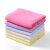 Bamboo 100 towel home textile bamboo fiber square towel bibsfacial cleaning towel baby towel child towel small towel small square towel handkerchief 6 pieces, 25 * 25cm