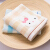 Jieli Yalan cotton towel Bibs square towel Bibs Bibs Bibs Bibs Bibs Bibs Bibs Bibs Bibs Bibs baby face towel soft skin cotton children's towel two-piece facial cleaning towel blue + palm adult household gift box