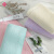 Grace towel household suit cotton water absorption, lengthening and thickening plain color simple classic style facial towel 6714 two (green 1 Purple 1) 74 * 35