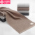 Grace cottonauze towel soft absorbent skin friendly child towel Japanese retro face cleaning towel increase couple hotel towel light brown 1 + dark brown 1 + light gray 1 74 * 31cm