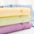 Jieliya bamboo fiber embroidered bandanna, one piece multi-color 6504, matching bath towel or towel gift box yellow 33 * 76cm