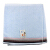 Vosges jade cotton slub yarn youth song square towel small towel can be matched with the same towel bath towel slub yarn blue 34 * 36cm