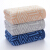 Jieliya towel home textile cotton towel 3 pieces of plain color teddy bear all cotton male and female couple face towels 9291m gray blue 72 * 34cm