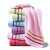 Bamboo 100 towel home textile bamboo fibercomfortable absorbent towel thickened household type adult facial cleaning towel towel towel towel towel color bar 34 * 76cm 105g / Bar Pink