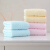 Jieliya towel bath towel, cotton towel, 6 pieces, super value family towel set, facial cleaning towel, couple face towel, child towel, dry hair towel, hotel towel, fitness, women's day, 6 pieces, red, blue and yellow