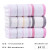 3 clean facial cleaning towels cotton facial cleaning towels thickened face towel absorbent towel set bath large towel 6410 red and grey