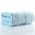 Jiabai cotton towel plain yarn full cotton thickened soft absorbent facial towel blue 32cm * 74cm / 120g / strip