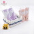 Grace children's towel multi piece cotton twistless comfortablechild towel face cleaning small towel 8236 4 mixed color children's towel