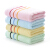 [4 pack] bamboo 100 bamboo fiber towel soft absorbent bamboo charcoal facial cleaning facial towel medium towel color strip type 4 pack 30 * 62