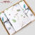 Hoyo Japanese imported baby towel cottonauze bath towel child bath towel cartoon gift box set cloth Hippo series bath towel set bath towel set blue