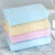 Clean and elegant towel soft absorbent cotton cleaning towel super soft and thickened facial cleaning child facial towel dry hair towel the same bath towel can be matched with Valentine's Day Couple Towel Gift Box waffle 10 pack Cotton Series