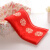 Jieliya scarlet wedding towel Cotton delicate cut velvet jacquard wedding wedding wedding 74x34cm towel 2 bath towel 1