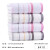 Jieliya towel Cotton 4 facial cleansing facial towel plain stripe large towel Cotton thickened soft absorbent towel wholesale group purchase welfare 6410 powder ash 4