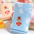 Grace towel cottonauze towel soft breathable facial cleaning towel cute cartoon child baby towel 8844 Red + blue 72 * 34cm