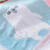 Home textile childcotton square towel, 4 pieces, class a quality, lovely cartoon, soft absorbent, facial cleaning towel, bibs, four colors, one 25 * 25cm each