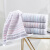 Grace towel home textile classic stripe series cotton strong absorbent towel four super soft absorbent household towel same bath towel available in red and blue * 2