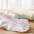 Hair rain maternity towel 60 long staple cotton gauze small towel Cotton newborn baby childbibsfacial cleaning towel adult pregnant woman 4 Pack - 2 powder + 2 green 80 yarn