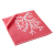 Multi sample house quiet sea jacquard coral series cotton absorbent facial towel thickened facial cleansing towel bath towel coral red square towel 33 * 34