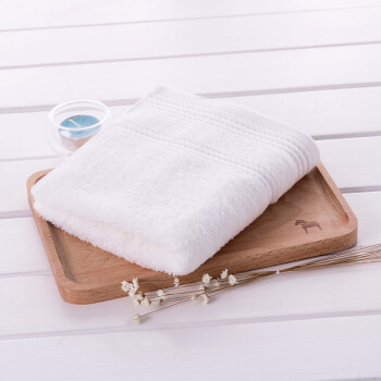 Jieliya towel Cotton non twist face towel Cotton face cleaning towel the same bath towel can also be matched with Chinese Valentine's Day Couple towel holiday wedding gift box white towel