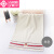 Jieliya towel child towel Cotton soft absorbent baby small towel simple solid color Teddy cotton facial cleaning towel 6 Pack - 3 pieces of brown and gray each 50 * 25cm