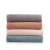 Beijing made Egyptian cotton towel 2 Pack (light grey + brown tea)