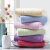 Home textile bamboo fiber baby towel child towel facial cleaning towel soft adult small towel face towel 6 pack 50g / piece 28 * 48CM
