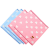 Jieliya small towel Cotton auze lovely bear child square 4, baby face towel 8843, two red orchids each