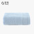 Jiabai cotton towel plain super soft water absorbent facial cleaning dry hair towel blue 32 * 70cm / 90g / piece