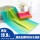 74 * 34cm [red and Blue Aurora gradual change towel] [2 Pack]