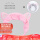 Cat ear headband - pink + grey