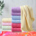 34 * 76cm stripe mixed color six piece