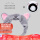 Cat ear headband - Grey + Black