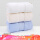 Beige + white + light blue (3 Pack)